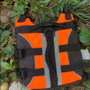 Small dog water lifejacket vest harness